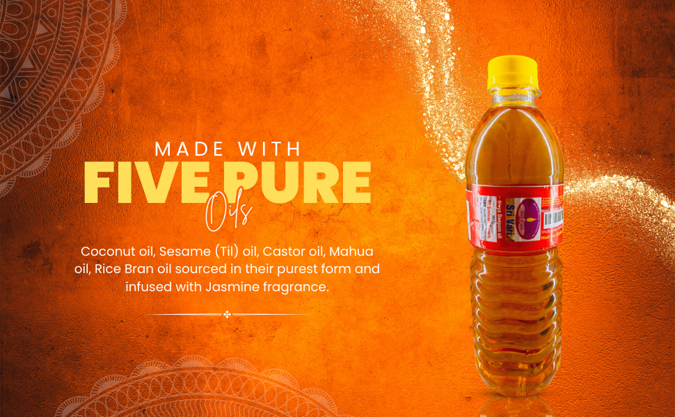 SRI VARI DIVYA Oil 500ml| Pack Of 2 |