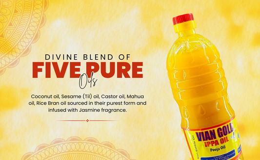 Vian Gold Mahua Oil 1000ml Pack of 2