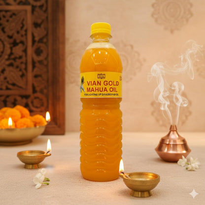 Vian Gold MAHUA Oil, 500 ML||PACK OF 2||