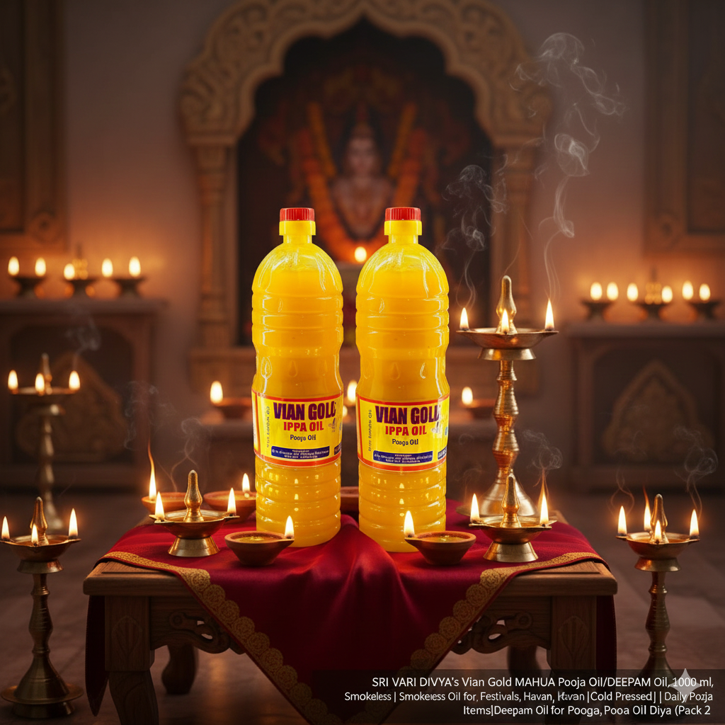 Vian Gold Mahua Oil 1000ml Pack of 2
